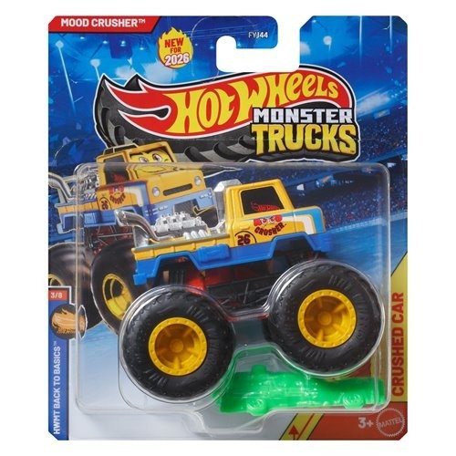 Hot Wheels Monster Trucks 1:64 Scale Vehicle 2026 for Kids Fun