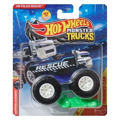 Hot Wheels Monster Trucks 1:64 Scale Vehicle 2026 for Kids Fun