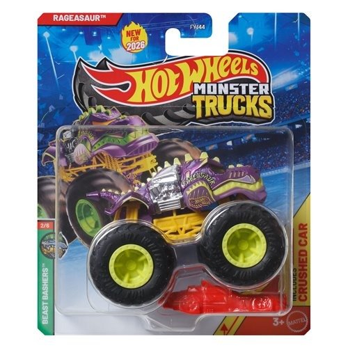 Hot Wheels Monster Trucks 1:64 Scale Vehicle 2026 for Kids Fun
