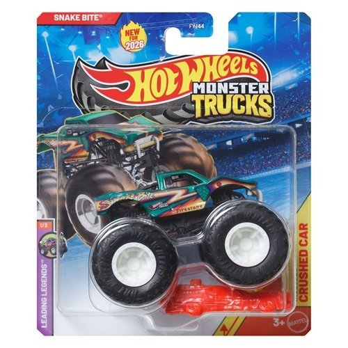 Hot Wheels Monster Trucks 1:64 Scale Vehicle 2026 for Kids Fun
