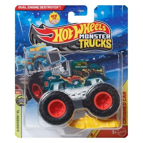 Hot Wheels Monster Trucks 1:64 Scale Vehicle 2026 for Kids Fun
