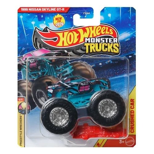 Hot Wheels Monster Trucks 1:64 Scale Vehicle 2026 for Kids Fun