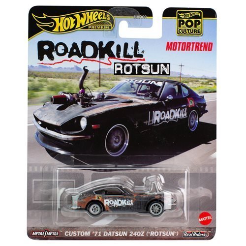 Hot Wheels Pop Culture 2024 Cars – Collectible, RealRiders Tires, Ages 3+