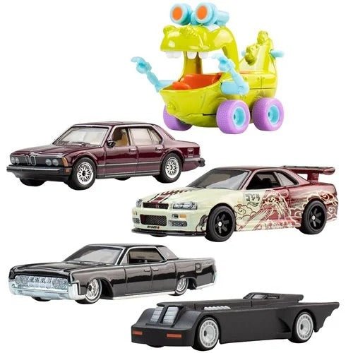 Hot Wheels Pop Culture 2026 Cars with RealRiders Tires for Kids 3+
