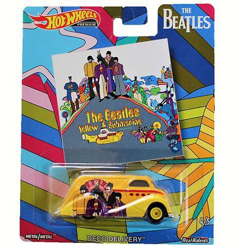 Hot Wheels Pop Culture Beatles Cars – Collectible Fun for Fans