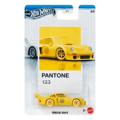 Hot Wheels Silver Series Pantone Sunset Race Car for Collectors & Kids