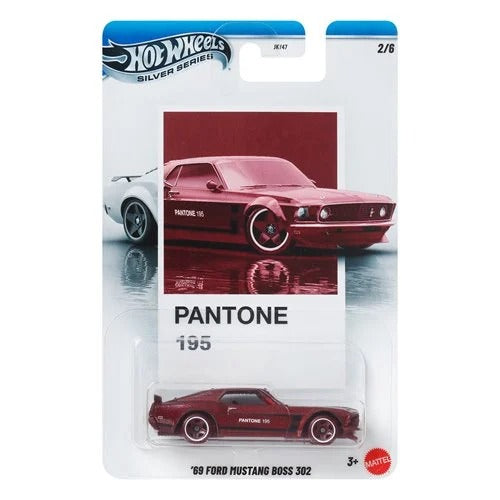 Hot Wheels Silver Series Pantone Sunset Race Car for Collectors & Kids