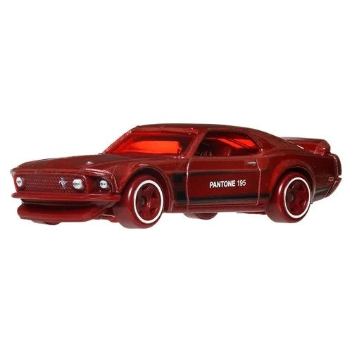 Hot Wheels Silver Series Pantone Sunset Race Car for Collectors & Kids