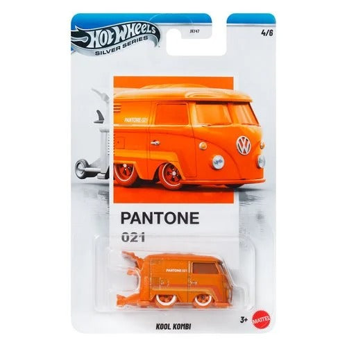 Hot Wheels Silver Series Pantone Sunset Race Car for Collectors & Kids