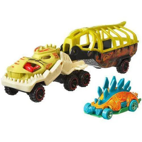 Hot Wheels Super Hauling Rig and Car Set for Kids 3+