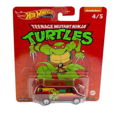 Hot Wheels TMNT Pop Culture Vehicles – 1:64 Scale, Kids 3+