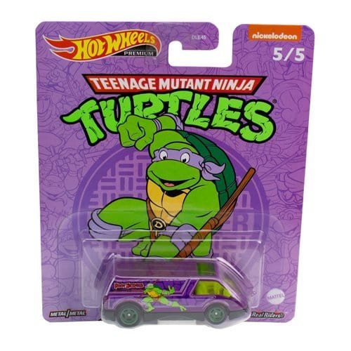 Hot Wheels TMNT Pop Culture Vehicles – 1:64 Scale, Kids 3+