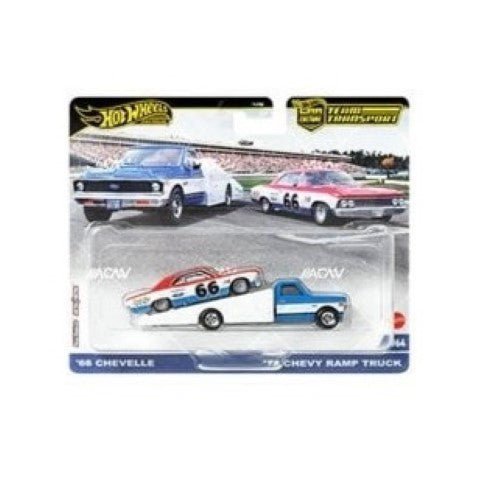 Hot Wheels Team Transport 2024 1:64 Scale Car & Hauler Set for Kids & Collectors
