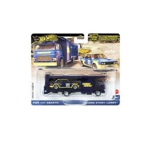 Hot Wheels Team Transport 2024 1:64 Scale Car & Hauler Set for Kids & Collectors