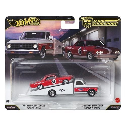 Hot Wheels Team Transport 2026 1:64 Scale Hauler & Car Set for Collectors