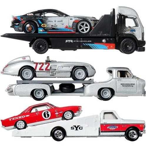Hot Wheels Team Transport 2026 1:64 Scale Hauler & Car Set for Collectors