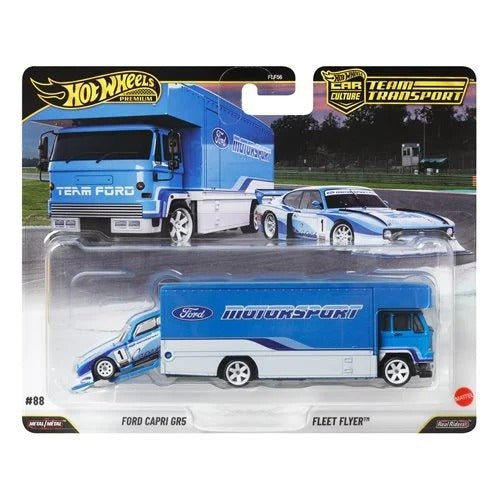 Hot Wheels Team Transport 2026 1:64 Scale Hauler & Car Set for Collectors