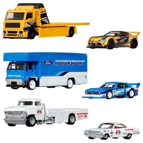 Hot Wheels Team Transport 2026 1:64 Scale Hauler & Car Set for Collectors