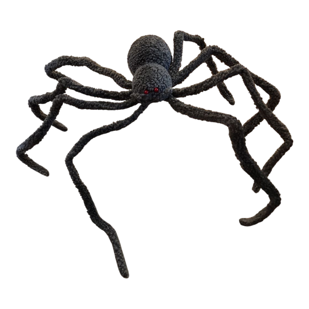 Huge Grey Fabric Spider - 47 Inches