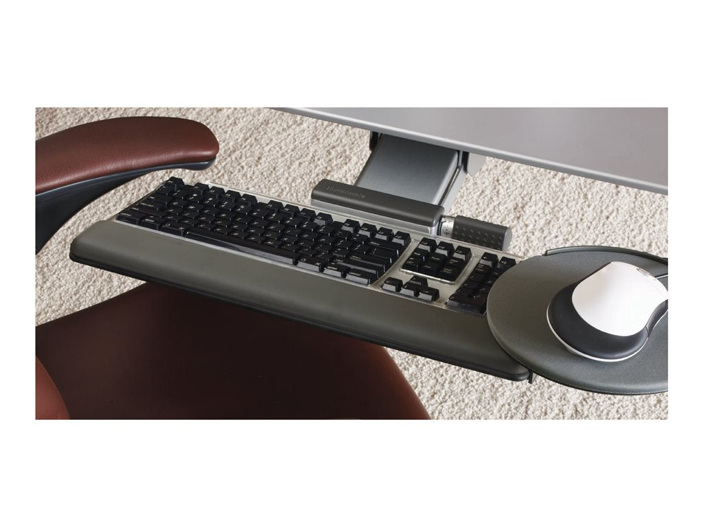 Humanscale 6G Keyboard Systems - Keyboard/mouse platform - white 6GW90011LG22
