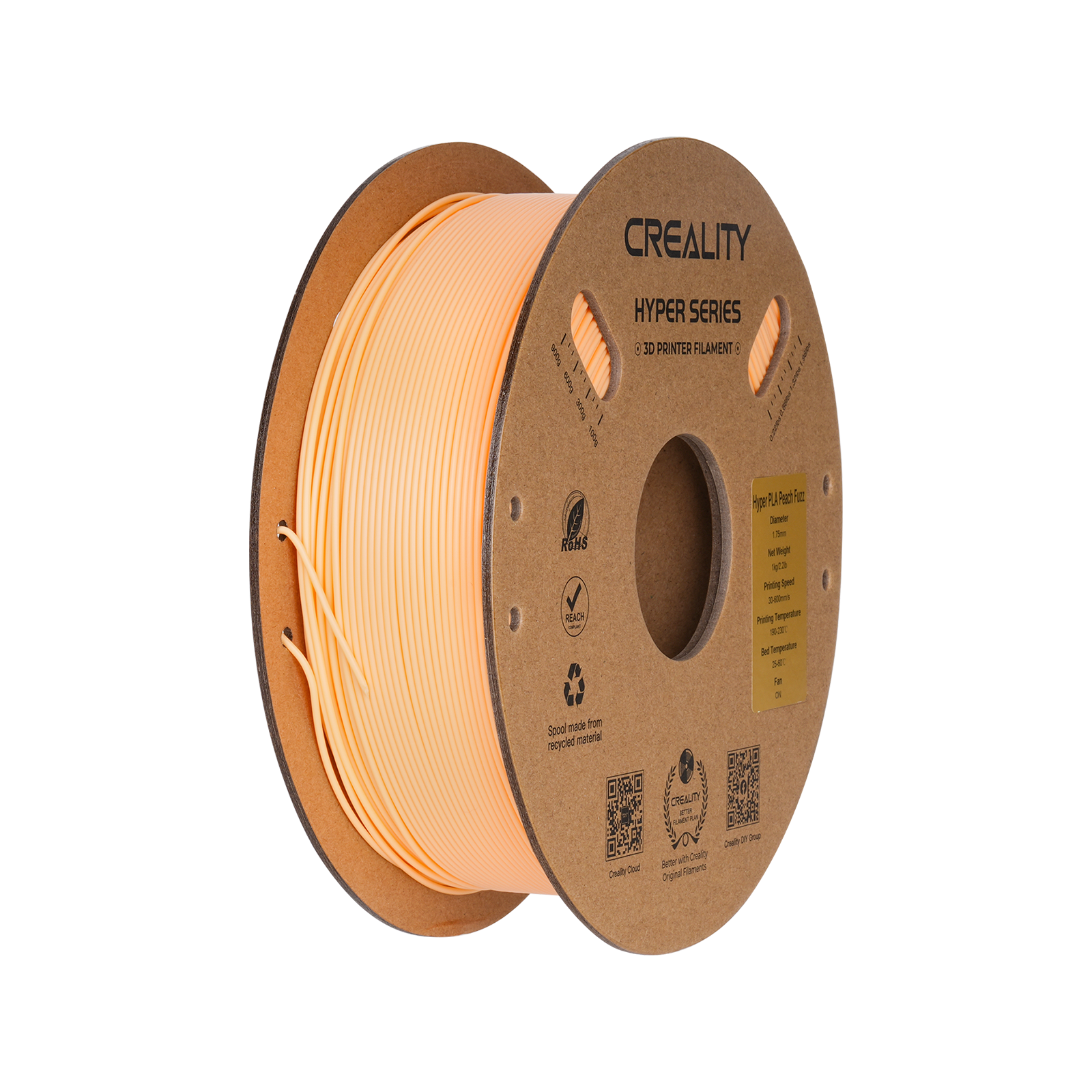 Hyper Series PLA 3D Printing Filament 1kg High-Speed Precision & Toughness