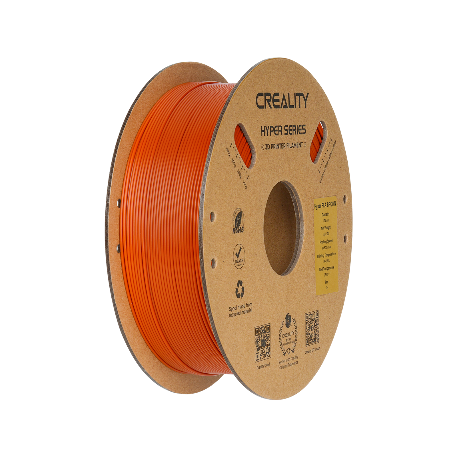 Hyper Series PLA 3D Printing Filament 1kg High-Speed Precision & Toughness
