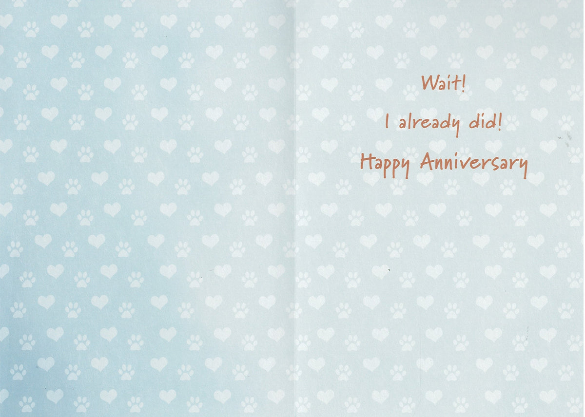 I Chews You - Anniversary Card