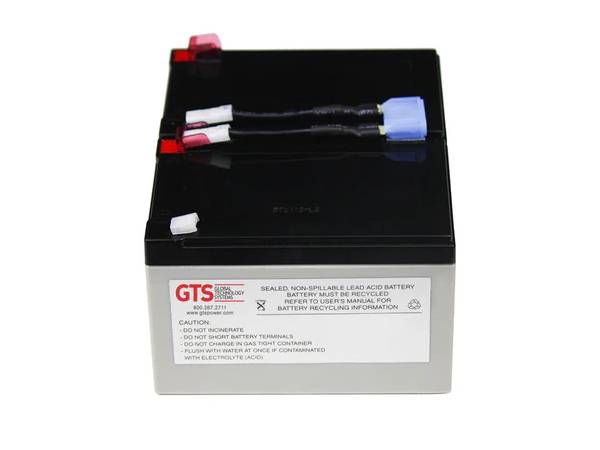 GLOBAL TECHNOLOGY UPS Replacement Battery for APC RBC6-GTS Backup
