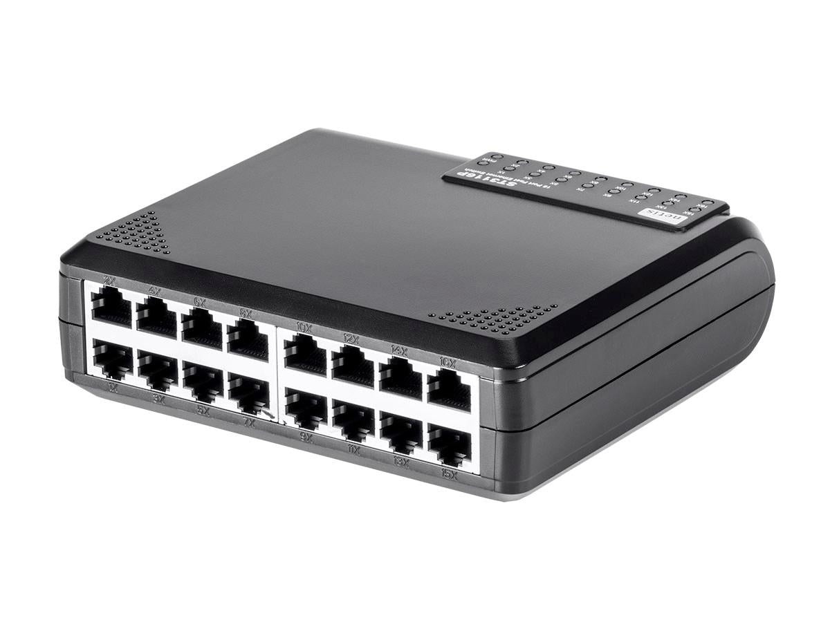 Monoprice 16-Port Desktop Fast Ethernet Switch for Small Office