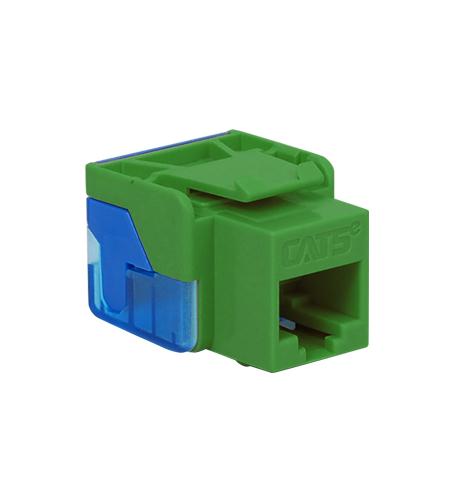 IC1078E5GN - Cat5 Jck GREEN ICC-CAT5JACK-GN