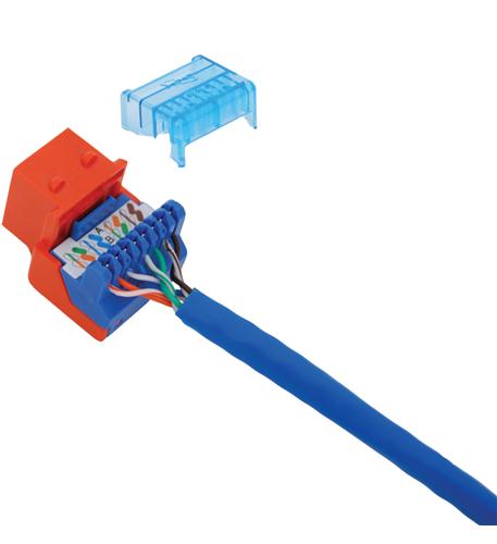 IC1078E5OR - Cat5 Jck ORANGE ICC-CAT5JACK-OR
