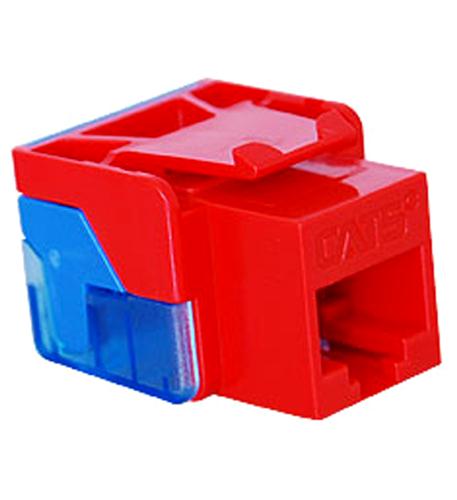 IC1078E5RD - Cat5 Jck RED ICC-CAT5JACK-RD