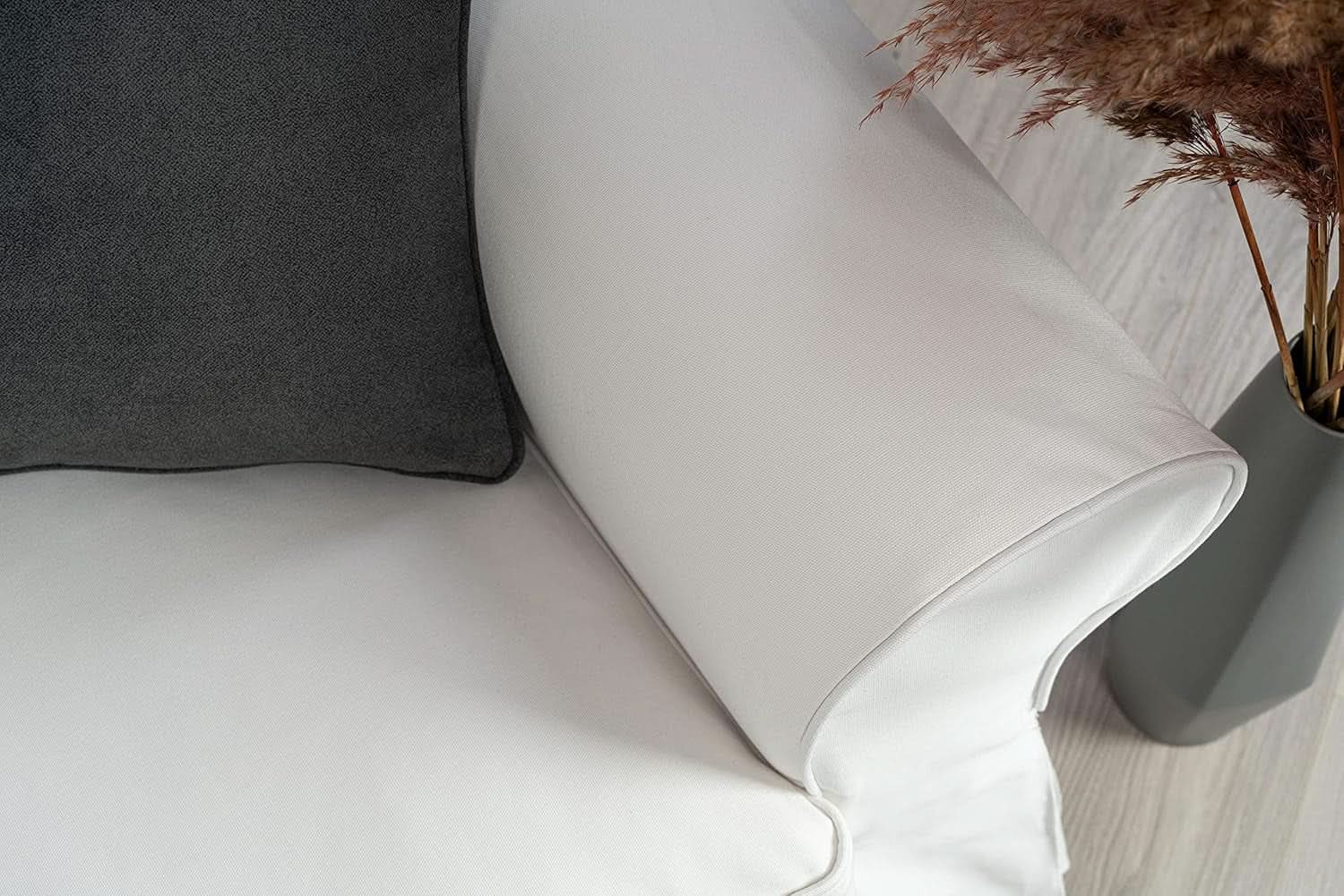 IKEA Ektorp 3 Seat Sofa Slipcover White Replacement
