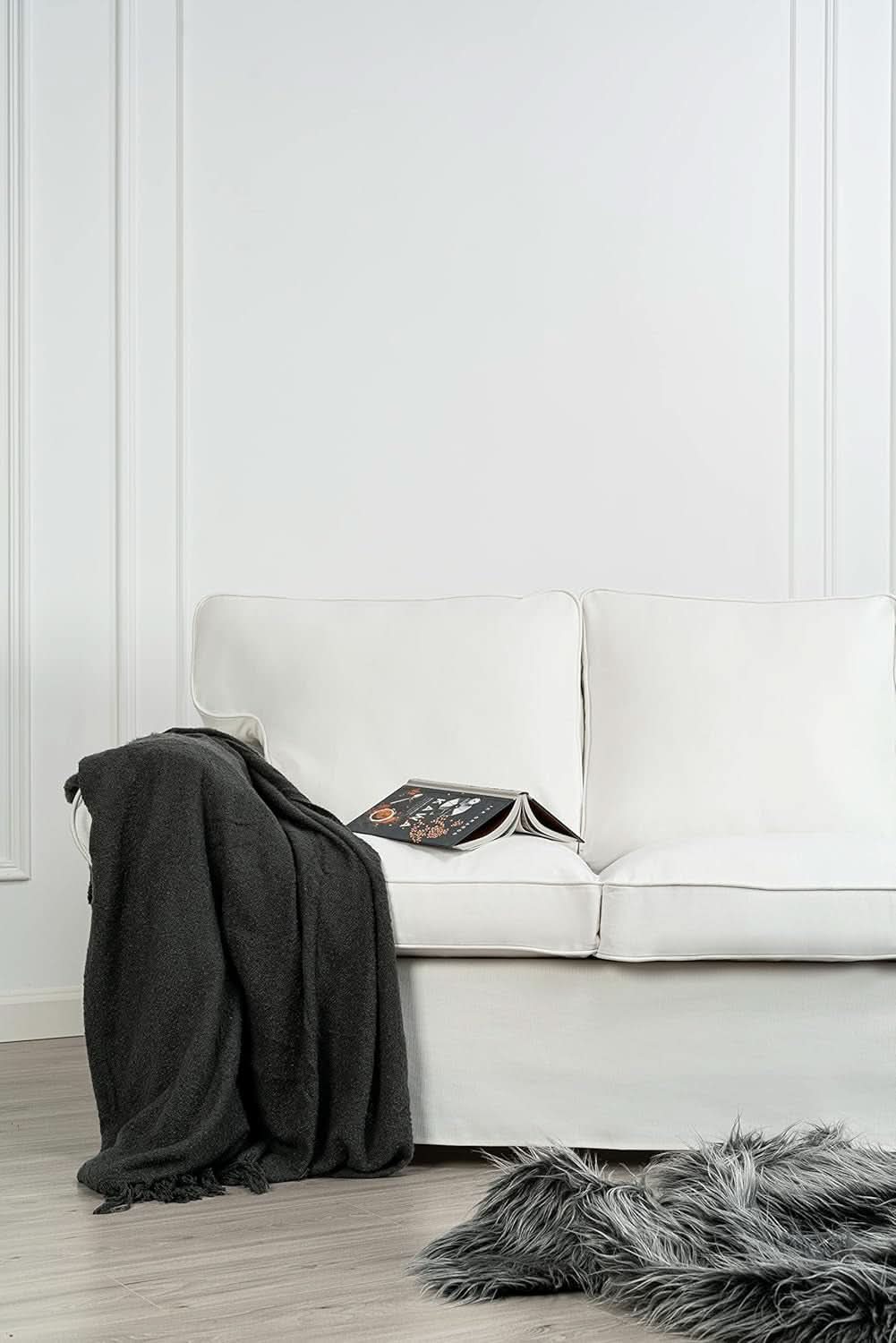 IKEA Ektorp 3 Seat Sofa Slipcover White Replacement