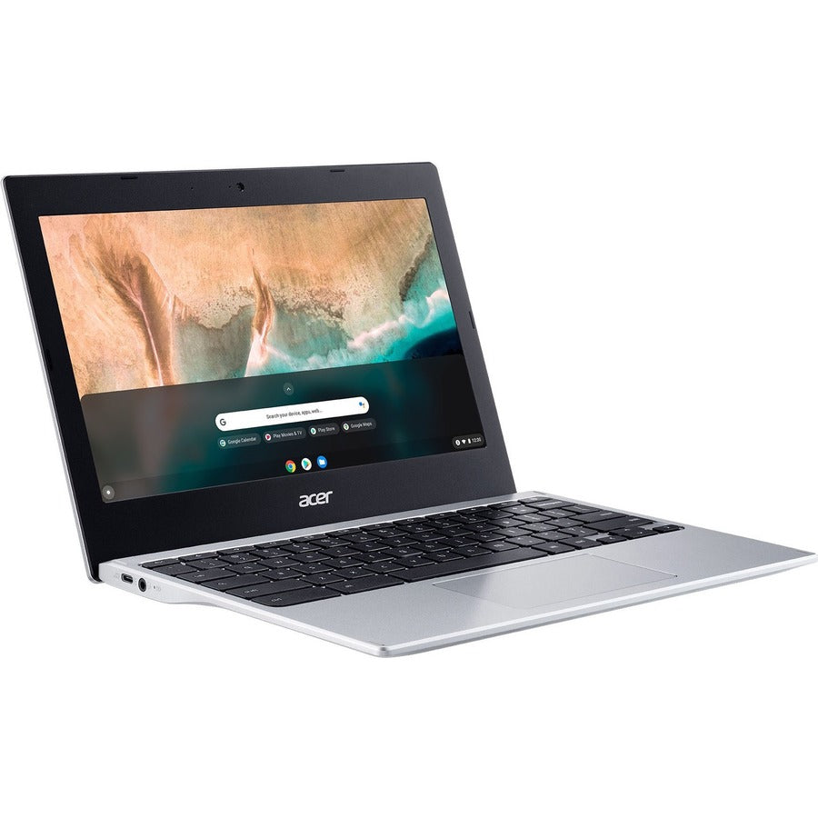 IMSourcing Chromebook 311 CB311-11H CB311-11H-K04N 11.6" Chromebook - HD - 1366 x 768 - ARM Cortex A73 Quad-core (4 Core) 2 GHz + Cortex A53 Quad-core (4 Core) 2 GHz - 4 GB Total RAM - 32 GB Flash Memory - Pure Silver