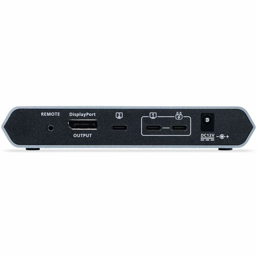 IOGEAR 2-Port 4K USB-C Desktop KVM with DisplayPort output and USB peripheral - 2