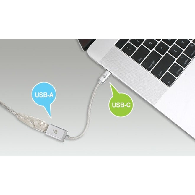 IOGEAR 4-Port USB 2.0 Printer Switch with USB-A to USB-C Adapter Kit GUB431CA1KIT