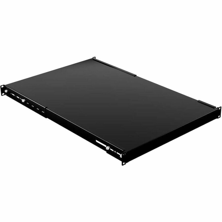 IOGEAR Adjustable Depth Fixed Server Rack Shelf Heavy-Duty for IT Pros GRSH02