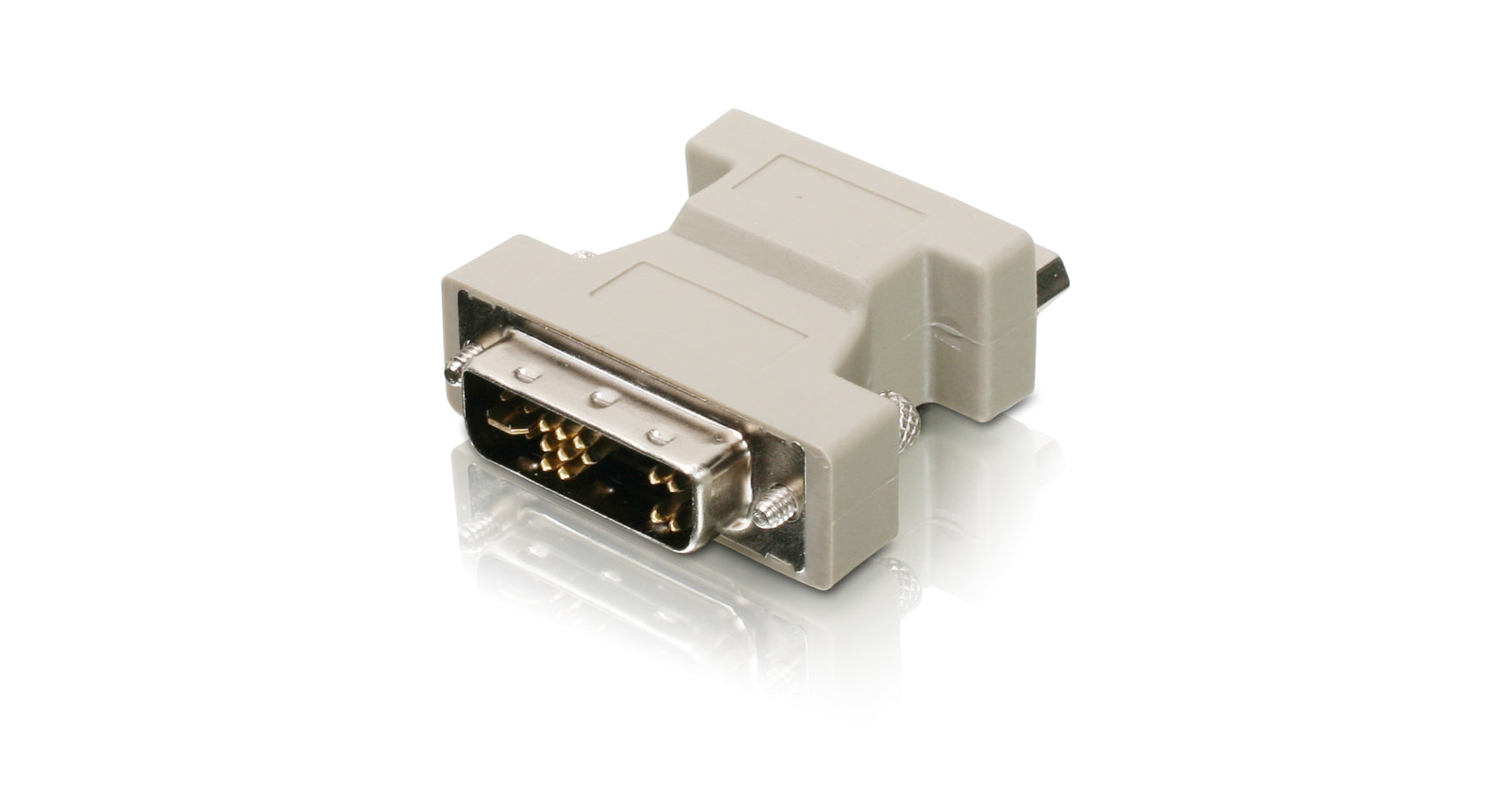 IOGEAR DVI-A to VGA Adapter - 1 x HD-15 Female - 1 x DVI-A Male Video GDVIMVGAF