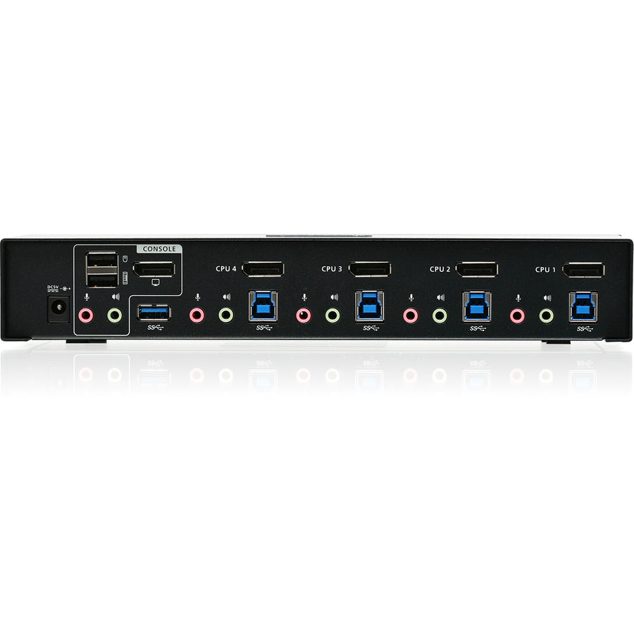IOGEAR GCS1934 - 4-Port DisplayPort 1.2 KVMP Switch TAA Compliant | TechSoft