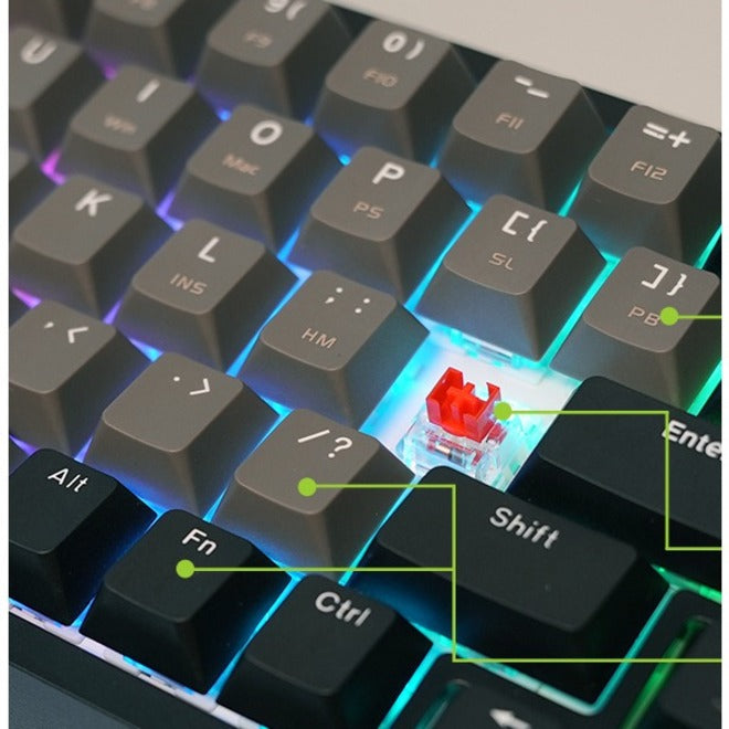 IOGEAR MECHLITE NANO USB/Wireless Keyboard GKB610R