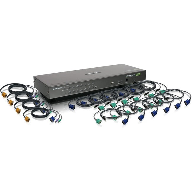 IOGEAR USB PS/2 Combo KVM Switch GCS1716KIT