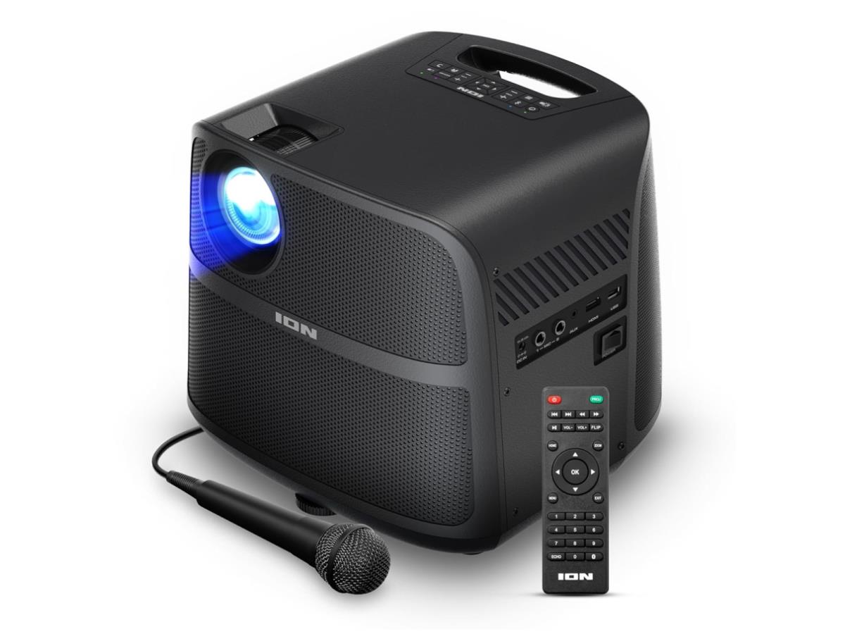 ION IPA140B Front Projection Projector 1280x720 HD 100 Lumens for Business