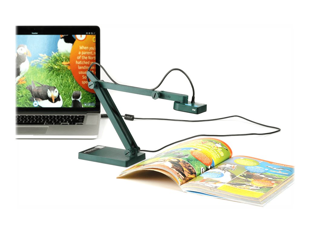 IPEVO V4K - Document camera - color - 8 MP - 3264 x 2448 - audio - USB 2.0