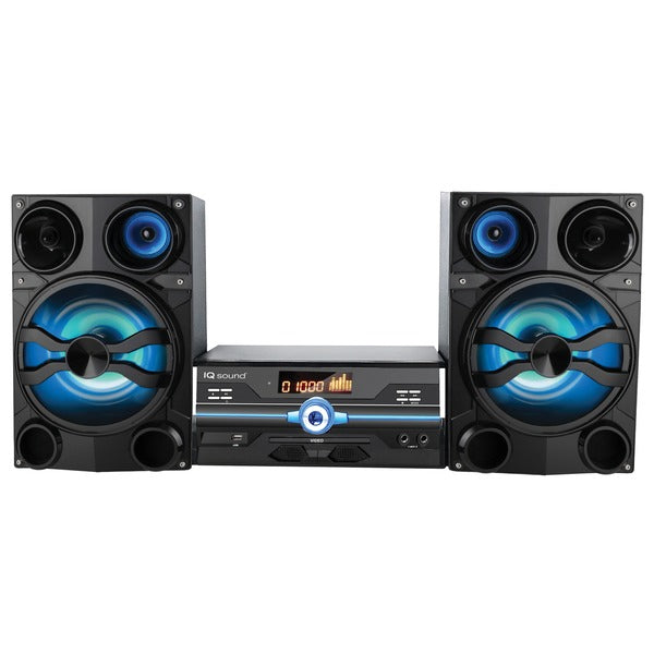 IQ Sound IQ-9000BT Hi-Fi Bluetooth 2.0-Channel Multimedia Audio System with FM