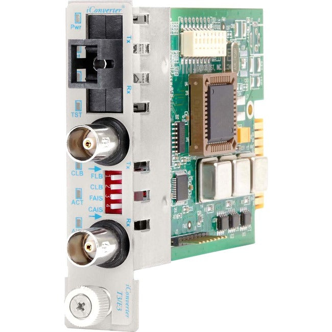 Iconverter T3/E3 Single-Fiber Media Converter Coaxial Sc Single-Mode 40Km Bidi Module 8750-2