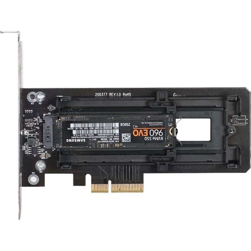 Icy Dock M.2 PCIe 3.0/4.0 NVMe SSD to PCIe 4.0 x4 Adapter MB987M2P-B