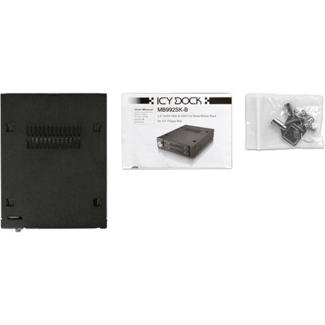 Icy Dock Mb992Sk-B Drive Bay Adapter Internal - Matte Black