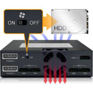 Icy Dock Mb994Iko-3Sb Rugged Full Metal 2 Bay 2.5 Inch Sas/Sata Hdd & Ssd Backplane Cage With Slim