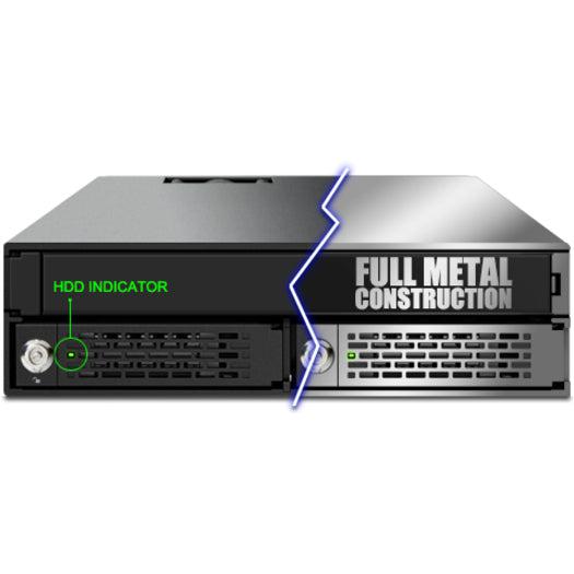 Icy Dock Mb994Iko-3Sb Rugged Full Metal 2 Bay 2.5 Inch Sas/Sata Hdd & Ssd Backplane Cage With Slim